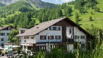Vue extérieure de l'hôtel Falknerei Galina à Malbun