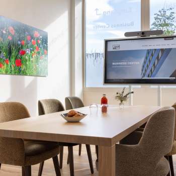 Salle de séminaire "RhiDelta" dans le centre d'affaires