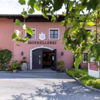 Entrée de la cave du Prince du Liechtenstein à Vaduz