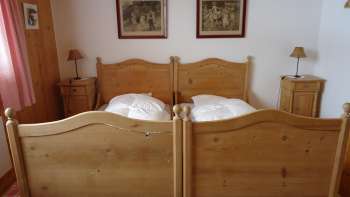 Chambre à coucher Maison de vacances Loretz