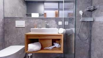 Salle de bains au Landhaus Boutique Motel