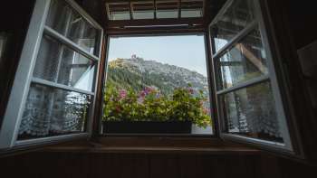 Vue depuis la refuge Gafadurahütte