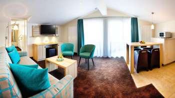 Suite Panorama à l'hôtel Oberland
