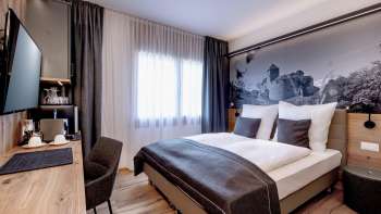 Chambre double au Landhaus Boutique Motel