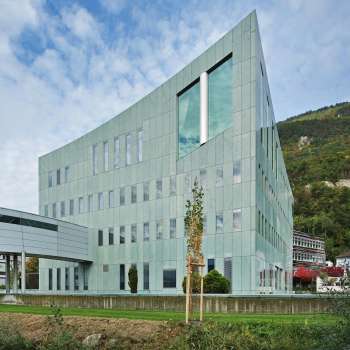 Bâtiment Hollein au Liechtenstein 