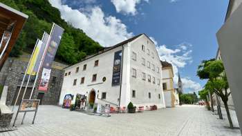 Vue extérieure du Musée national du Liechtenstein à Vaduz