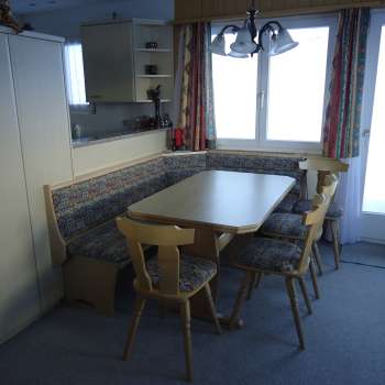 Coin repas de la maison de vacances Öhri
