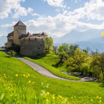 Château de Vaduz - Printemps