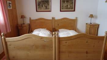 Chambre à coucher Maison de vacances Loretz