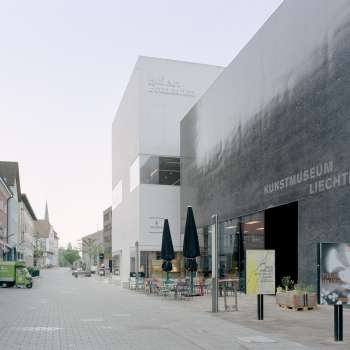 Vue extérieure du Musée des Beaux-Arts du Liechtenstein