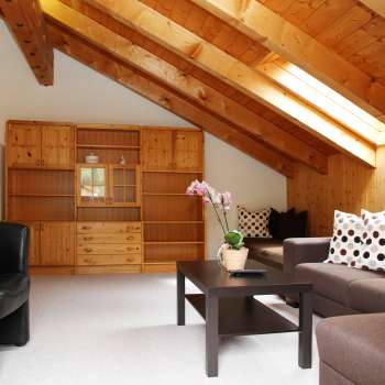 Salle de séjour Appartement de vacances Beck Bärgtälli