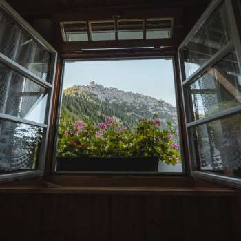 Vue depuis la refuge Gafadurahütte