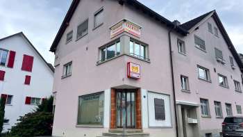 Vue extérieure du restaurant Falknis