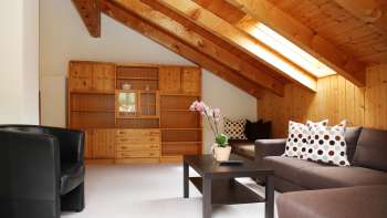 Salle de séjour logement de vacances Beck Bärgtälli