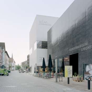 Vue extérieure du Musée des Beaux-Arts du Liechtenstein