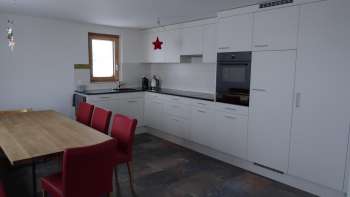 Cuisine Logement de vacances Allmeina