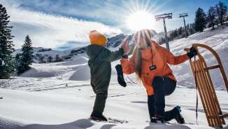 Faire de la luge à Malbun