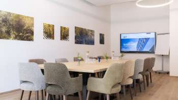 Salle de séminaire "RhiQuäll" dans le centre d'affaires