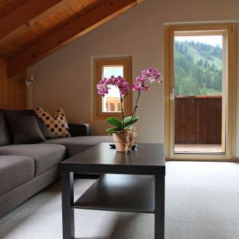 Salle de séjour Appartement de vacances Beck Bärgtälli